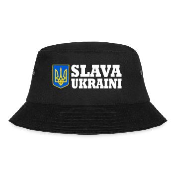 Slava ukraini - Bucket Hat - black - Front - Lela (165cm)