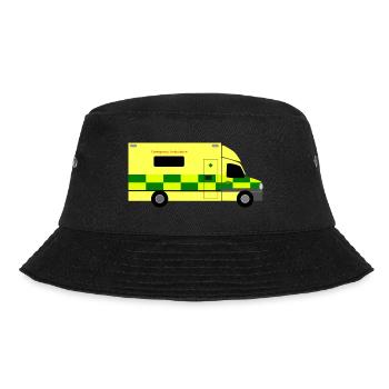 doc23 - Bucket Hat - Schwarz - Vorne - Lela (165cm)