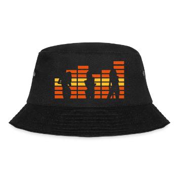 sexy_girls_equaliser2 - Bucket Hat - Schwarz - Vorne - Lela (165cm)