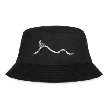 VTT cadeau montagne mountain biker - Bob - noir - Devant - Lela (165cm)