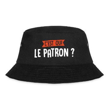 C'est qui le patron ? - Bob - noir - Devant - Lela (165cm)