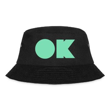 OK KPOP - Bucket Hat - black - Front - Lela (165cm)