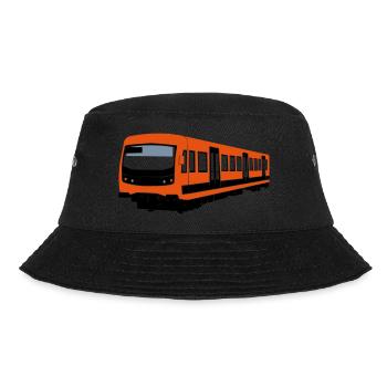 Helsinki Metro M300 - Bucket Hat - Schwarz - Vorne - Lela (165cm)