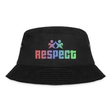 Idée cadeau respect respect tolérance - Bob - noir - Devant - Lela (165cm)