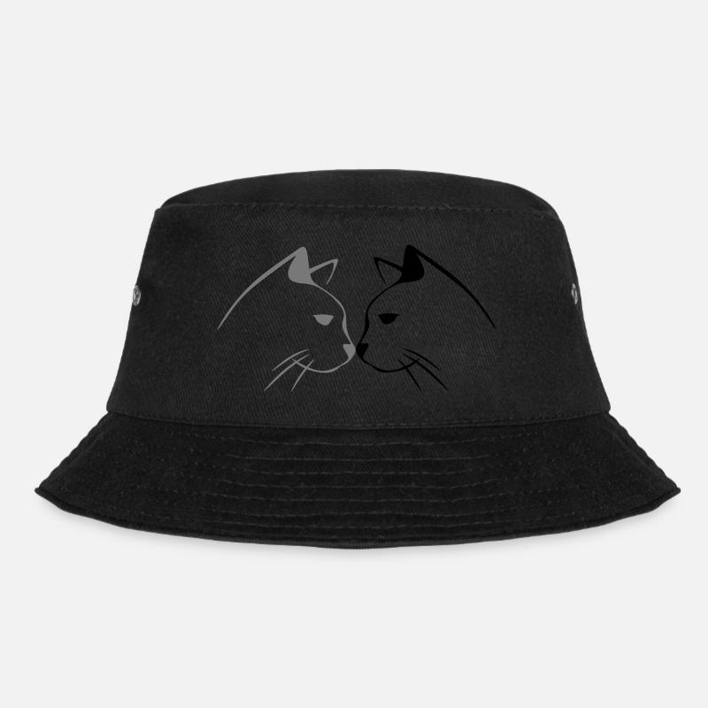 2 brothers - Bucket Hat - black
