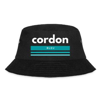 Cordon Bleu Funny Shirt Gift - Bucket Hat - black - Front - Lela (165cm)