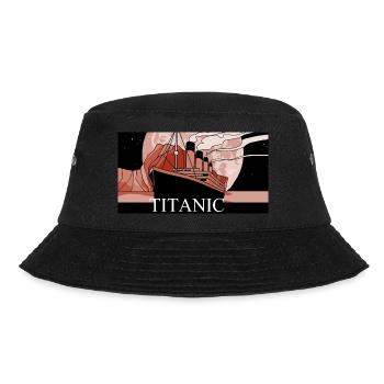 Titanisch - Bucket Hat - Schwarz - Vorne - Lela (165cm)