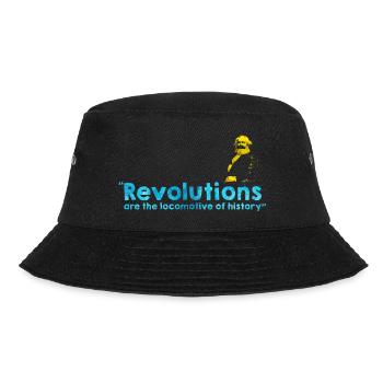 Revolutions - Karl Marx - Bucket Hat - black - Front - Lela (165cm)