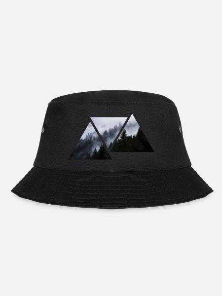 Foret de sapin et nuage Alpes leewarddesign - Bob - noir