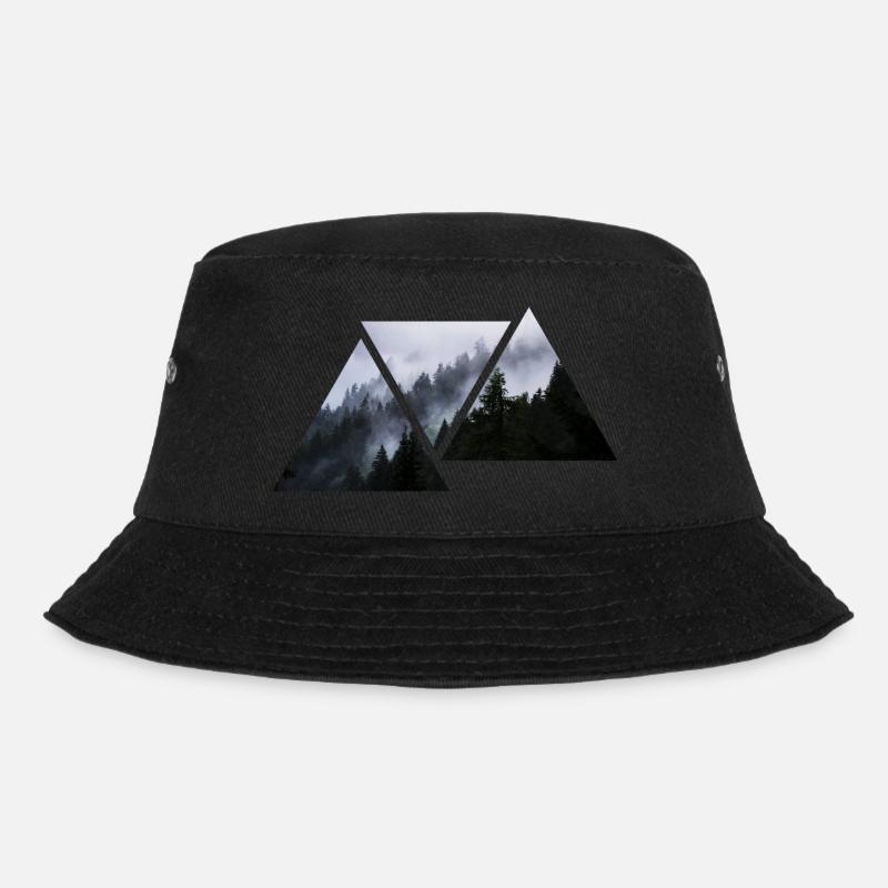 Foret de sapin et nuage Alpes leewarddesign - Bob - noir