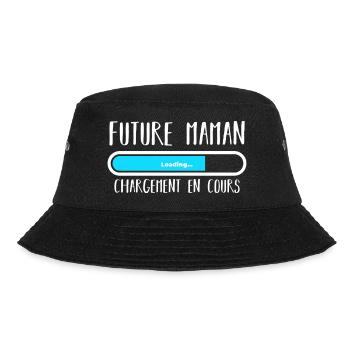 Future maman loading blanc - Bob - noir - Devant - Lela (165cm)