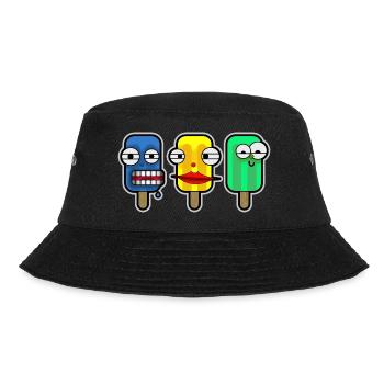 Water Ice Friends - Bucket Hat - black - Front - Lela (165cm)