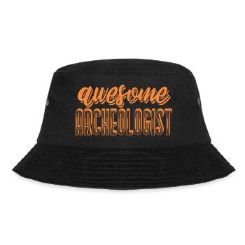 Awesome Archeologist - Bucket Hat - Schwarz - Vorne - Lela (165cm)