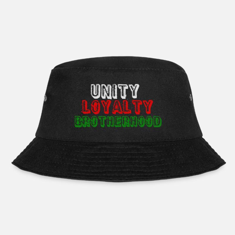 Unity loyalty brotherhood - Bucket Hat - black