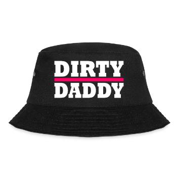 Dirty daddy - Bucket Hat - black - Front - Lela (165cm)