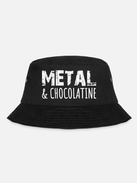 Metal Musik Heavy Metal Black Metal Chocolatine - Bucket Hat - Schwarz