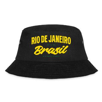 Rio de Janeiro Brésil Lettrage jaune - Bob - noir - Devant - Lela (165cm)