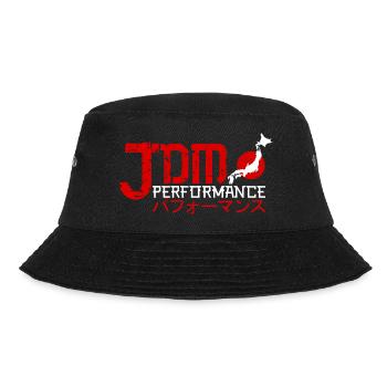 JDM Performance Tuning - Bucket Hat - Schwarz - Vorne - Lela (165cm)