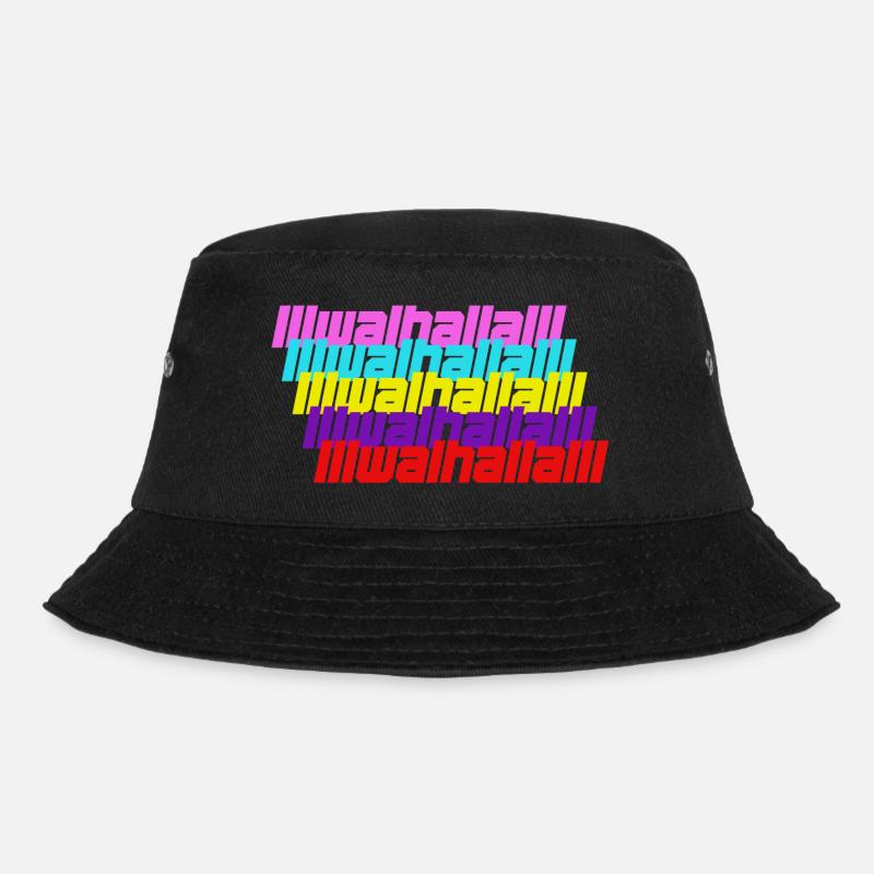 Walhalla - Bucket Hat - black