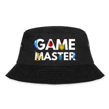 GAME MASTER DRAGONS ABENTEUER RPG - Bucket Hat - Schwarz - Vorne - Lela (165cm)