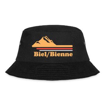 Biel Bienne Stadt Schweiz - Bucket Hat - Schwarz - Vorne - Lela (165cm)