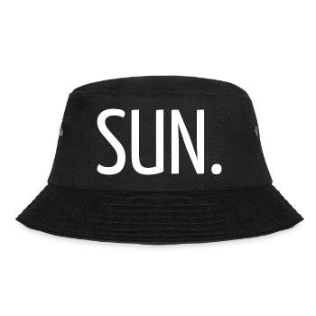 Sonne. - Bucket Hat - Schwarz - Vorne - Lela (165cm)