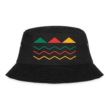 Rune Symbole Cadeau Ornement Ethnique Art - Bob - noir - Devant - Lela (165cm)