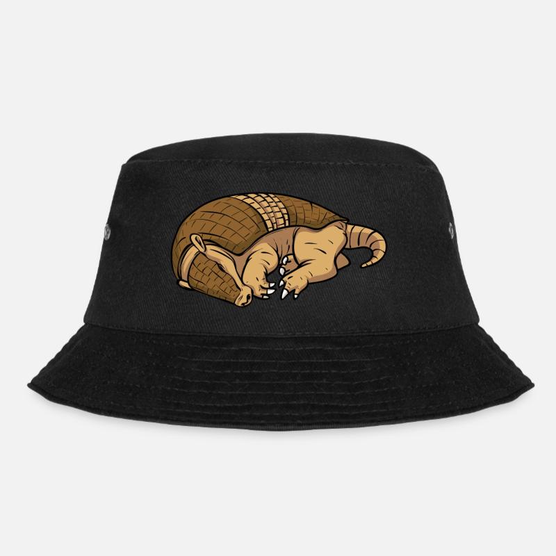 Gürteltier Geschenk Lustiger Spruch - Bucket Hat - Schwarz
