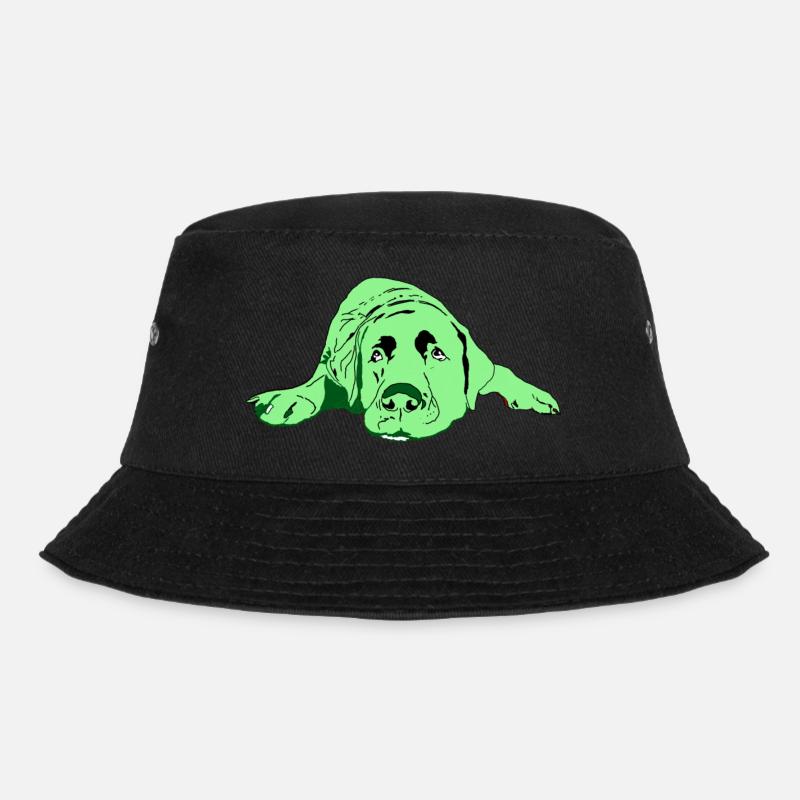 Labrador - Bucket Hat - Schwarz