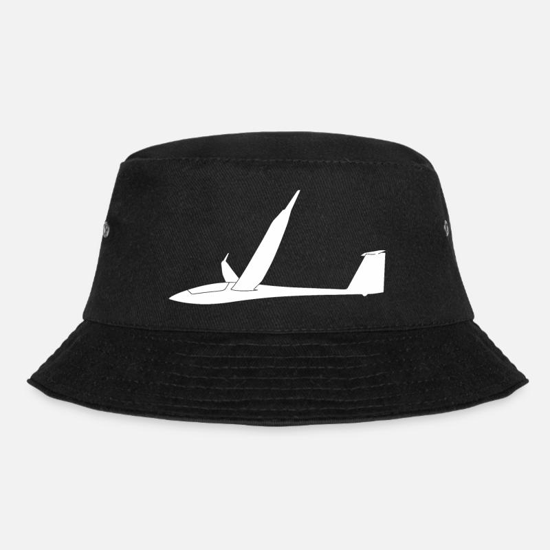 Glider Glider ASW22 Thermik Pilot - Bucket Hat - black