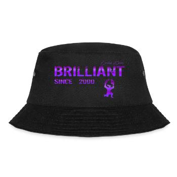 Brilliant since 2000 - Bucket Hat - black - Front - Lela (165cm)