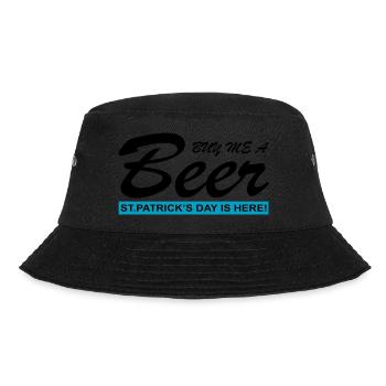 Bier Wein Whiskey Schnaps Alkohol - Bucket Hat - Schwarz - Vorne - Lela (165cm)