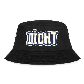 Dicht - Bucket Hat - Schwarz - Vorne - Lela (165cm)