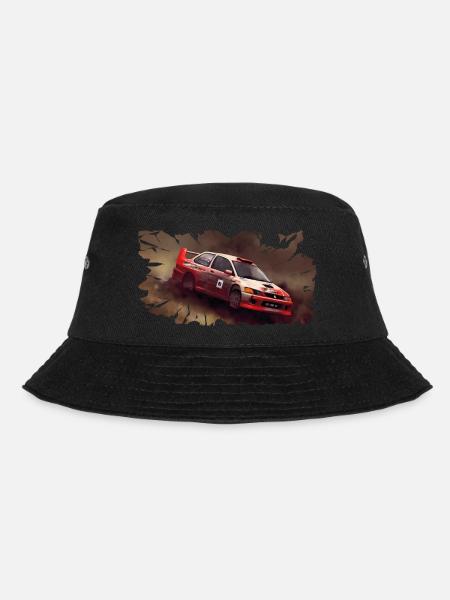 Rally - Evolution - Bucket Hat - Schwarz