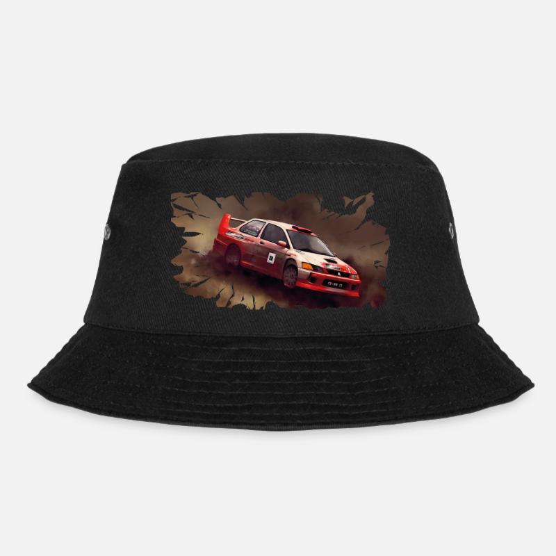 Rally - Evolution - Bucket Hat - Schwarz