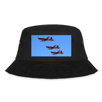 PC-7 Team Swiss Air Force - Bucket Hat - Schwarz - Vorne - Lela (165cm)