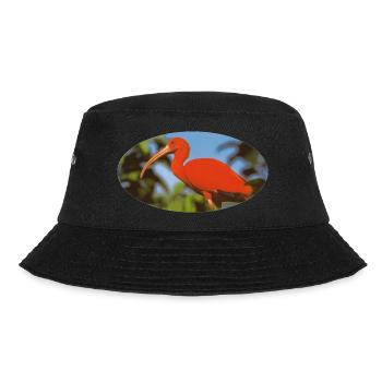 ibis 1 Red Flamingo Amazonia - Bucket Hat - Schwarz - Vorne - Lela (165cm)
