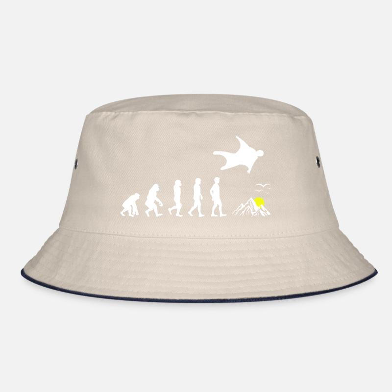 Wingsuit flying Base Jumping Skydiving Evolution Bucket Hat