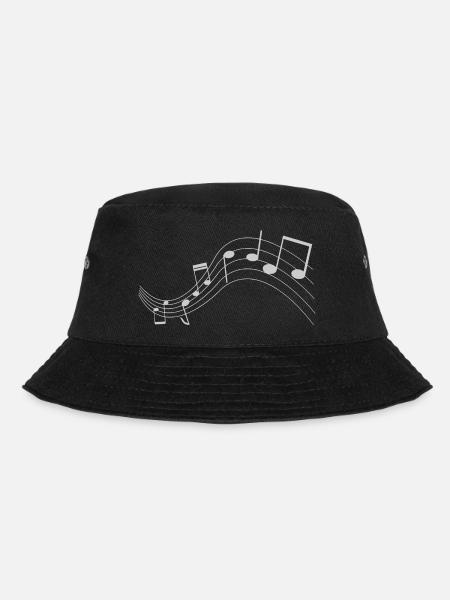 T-shirt Notes de musique - Bob - noir