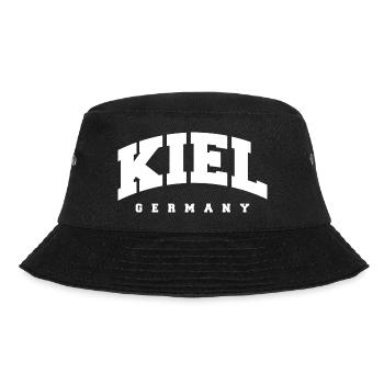 Kiel - Bucket Hat - Schwarz - Vorne - Lela (165cm)
