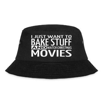 Beach Holiday Baker Profession Animal Joke - Bucket Hat - black - Front - Lela (165cm)