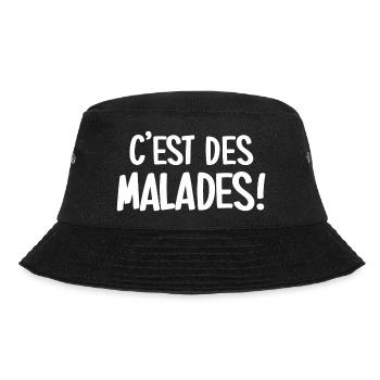 C'est des malades! - Bob - noir - Devant - Lela (165cm)