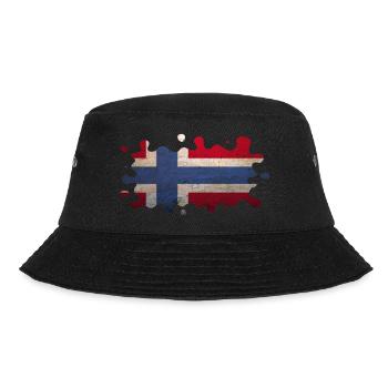 Norvège Norvège Drapeau Scandinavie Norden Tor Viking - Bob - noir - Devant - Lela (165cm)