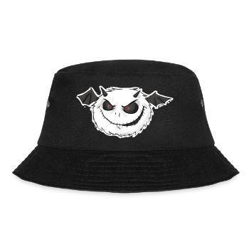Grummelhummel Teufel - Bucket Hat - Schwarz - Vorne - Lela (165cm)