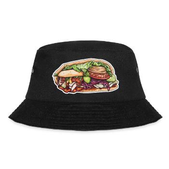 Kebab - Bucket Hat - black - Front - Lela (165cm)