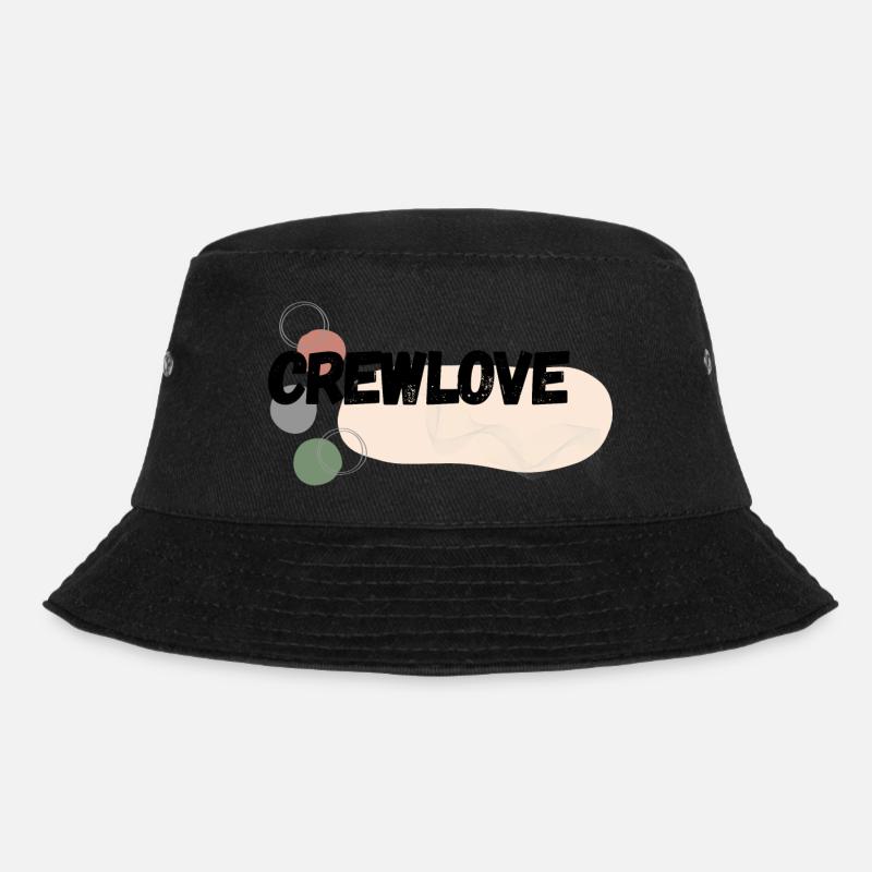 CREWLOVE - Bucket Hat - Schwarz