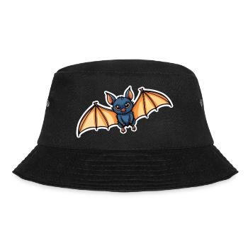 Bat Neo Traditional - Bucket Hat - black - Front - Lela (165cm)