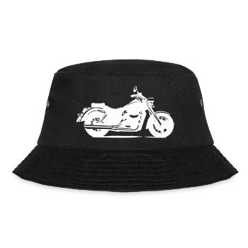 Motorrad - Bucket Hat - Schwarz - Vorne - Lela (165cm)