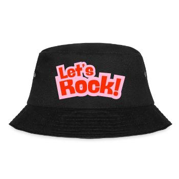 Let's Rock - Bucket Hat - black - Front - Lela (165cm)