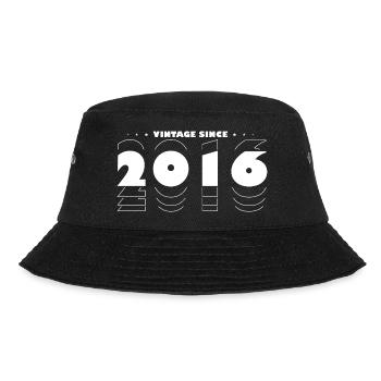 Vintage Celebrating 2016 - 9 Years of Timeless - Bucket Hat - black - Front - Lela (165cm)